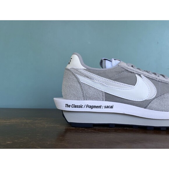 Nike x Fragment x Sacai LDV Waffle Light Smoke Grey Men\'s Size 10.5 DH2684-001 main image 6